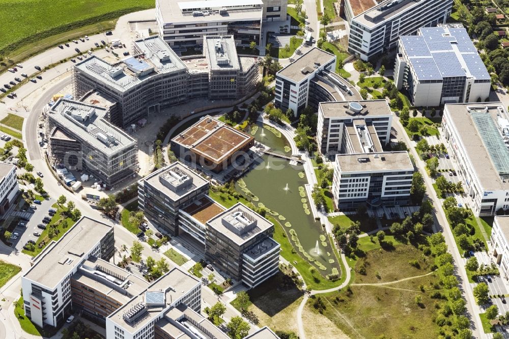 Aerial photograph Garching bei München - Office building Business Campus Muenchen in Garching bei Muenchen in the state Bavaria, Germany