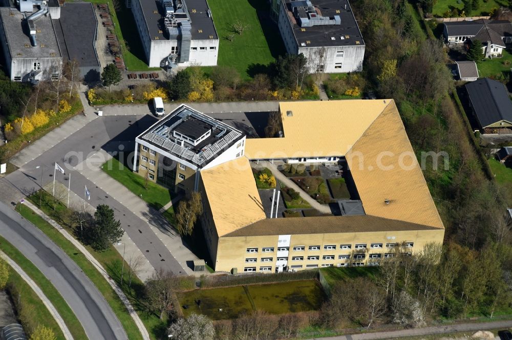 Glostrup from the bird's eye view: Office building Dako Denmark A/S Produktionsvej in Glostrup in Region Hovedstaden, Denmark