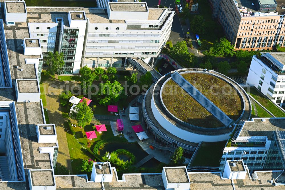 Aerial image Bonn - Office building of Deutsche Telekom AG on Friedrich-Ebert-Allee in the district Gronau in Bonn in the state North Rhine-Westphalia, Germany