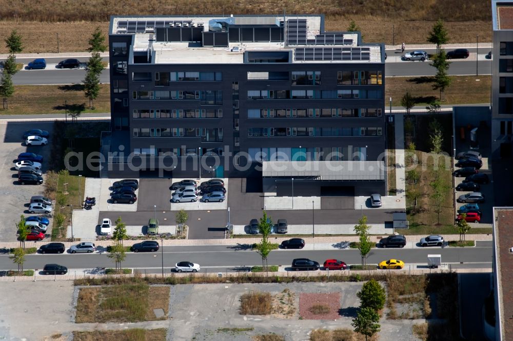 Würzburg from the bird's eye view: Office building along the Landsteinerstrasse in Wuerzburg in the state Bavaria, Germany