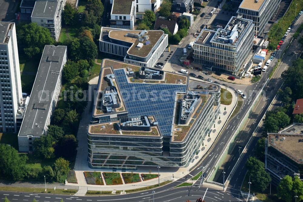 Aerial image Bonn - Office building FGS Campus on Friedrich-Ebert-Allee in the district Zentrum in Bonn in the state North Rhine-Westphalia, Germany