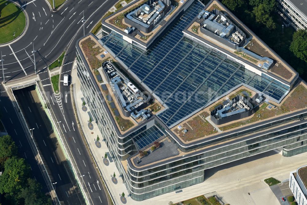 Aerial photograph Bonn - Office building FGS Campus on Friedrich-Ebert-Allee in the district Zentrum in Bonn in the state North Rhine-Westphalia, Germany