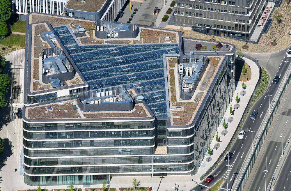 Aerial photograph Bonn - Office building FGS Campus on Friedrich-Ebert-Allee in the district Zentrum in Bonn in the state North Rhine-Westphalia, Germany