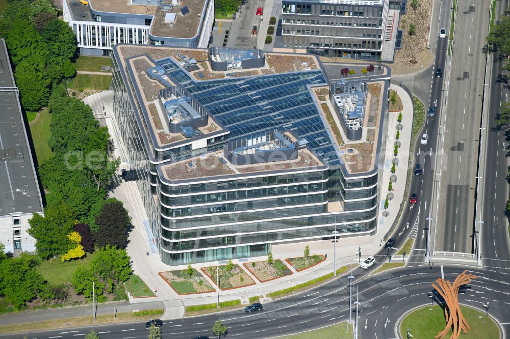 Aerial photograph Bonn - Office building FGS Campus on Friedrich-Ebert-Allee in the district Zentrum in Bonn in the state North Rhine-Westphalia, Germany