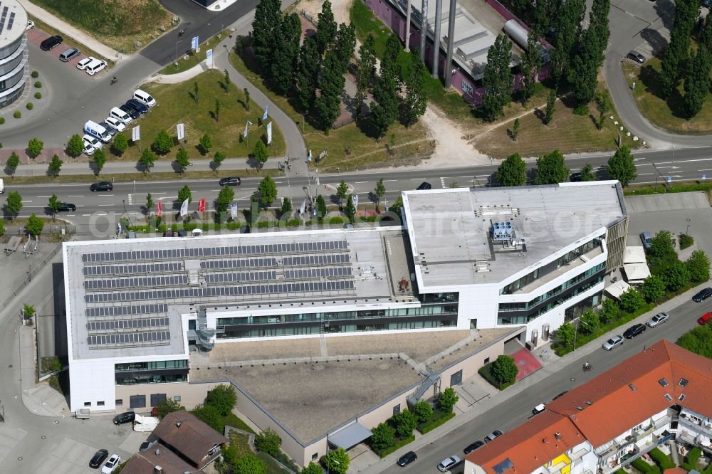 Aerial photograph Ingolstadt - Office building on Friedrichshofener Strasse in Ingolstadt in the state Bavaria, Germany