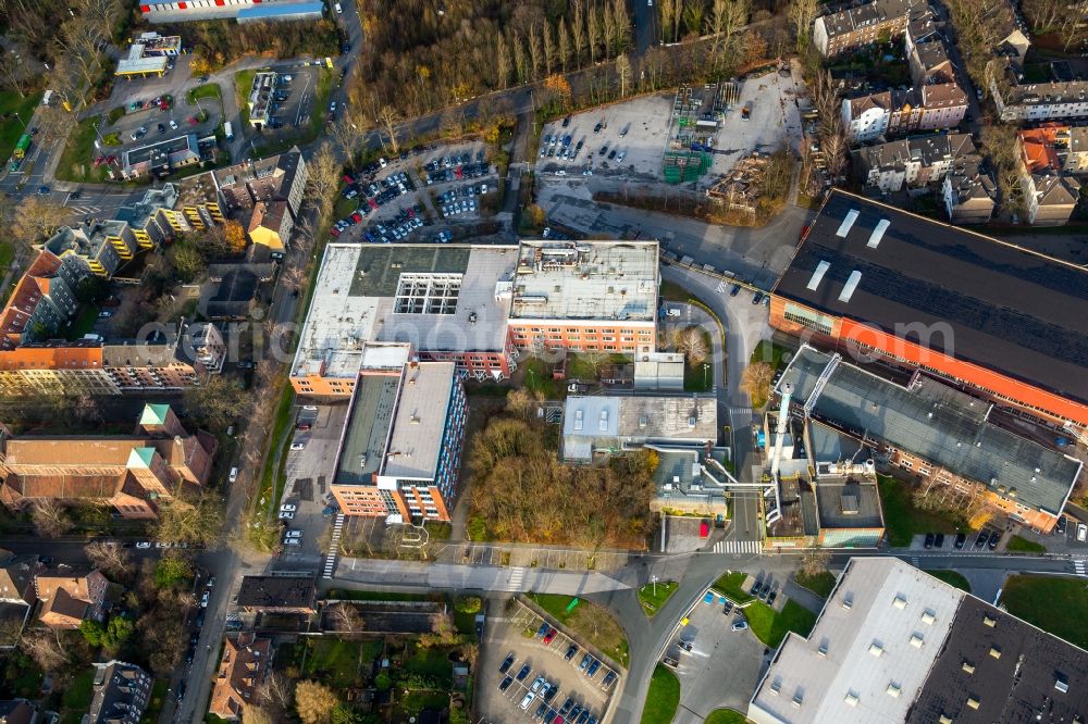 Aerial image Gelsenkirchen - Office building Pilkington on Solarwourld in Gelsenkirchen in the state North Rhine-Westphalia