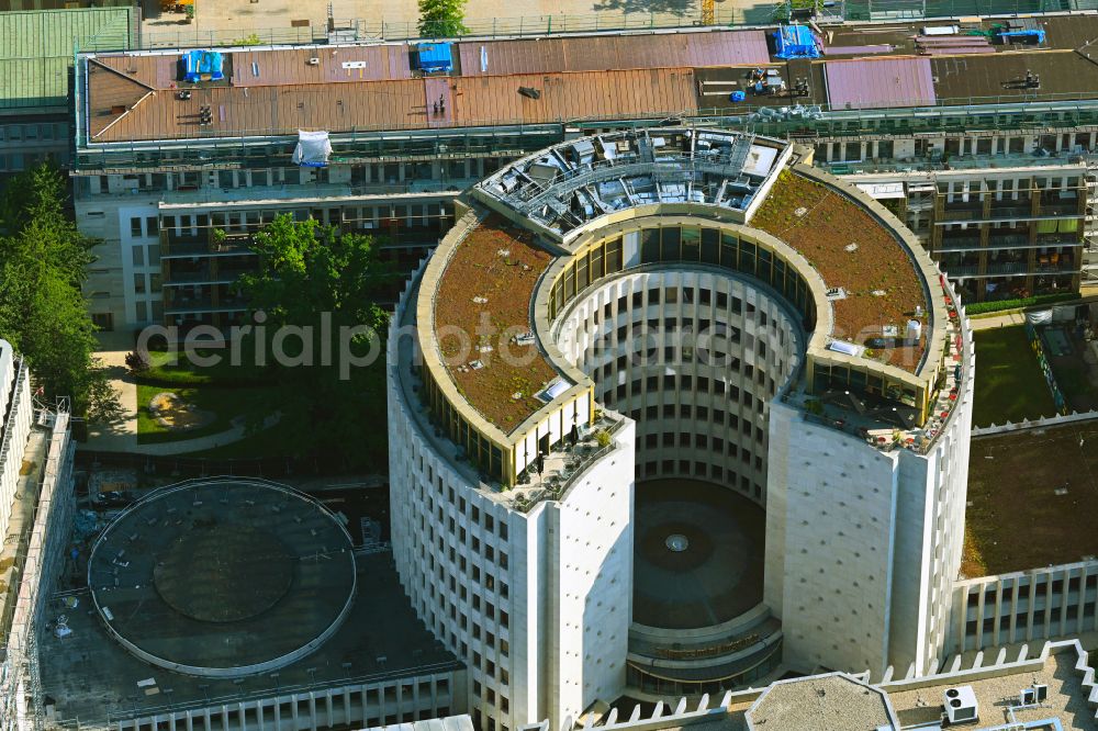 Köln from above - Office building Gerling Quartier Im Klapperhof - Gereonshof in the district Zentrum in Cologne in the state North Rhine-Westphalia, Germany