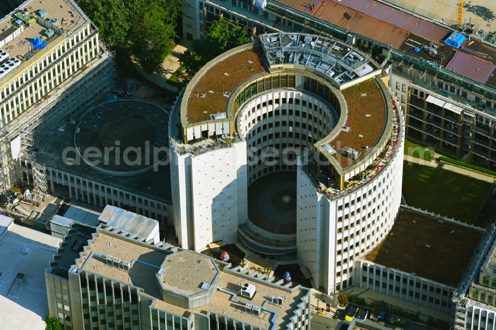 Köln from the bird's eye view: Office building Gerling Quartier Im Klapperhof - Gereonshof in the district Zentrum in Cologne in the state North Rhine-Westphalia, Germany