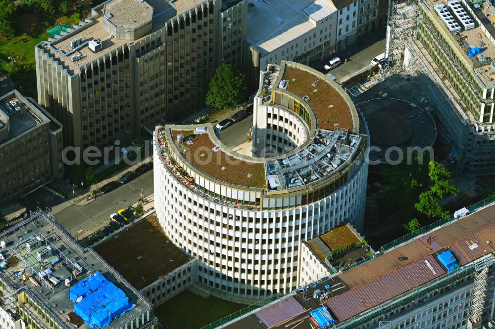 Aerial photograph Köln - Office building Gerling Quartier Im Klapperhof - Gereonshof in the district Zentrum in Cologne in the state North Rhine-Westphalia, Germany