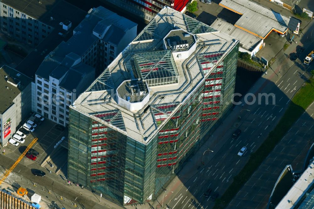 Aerial photograph Hamburg - Office building Heidenkampsweg - Wendenstrasse in Hamburg, Germany