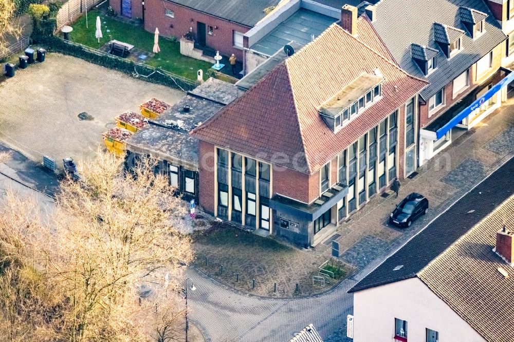 Aerial image Hamm - Office building Hohenhoeveler Strasse corner Alberst-Struck-Strasse in the district Bockum-Hoevel in Hamm in the state North Rhine-Westphalia, Germany