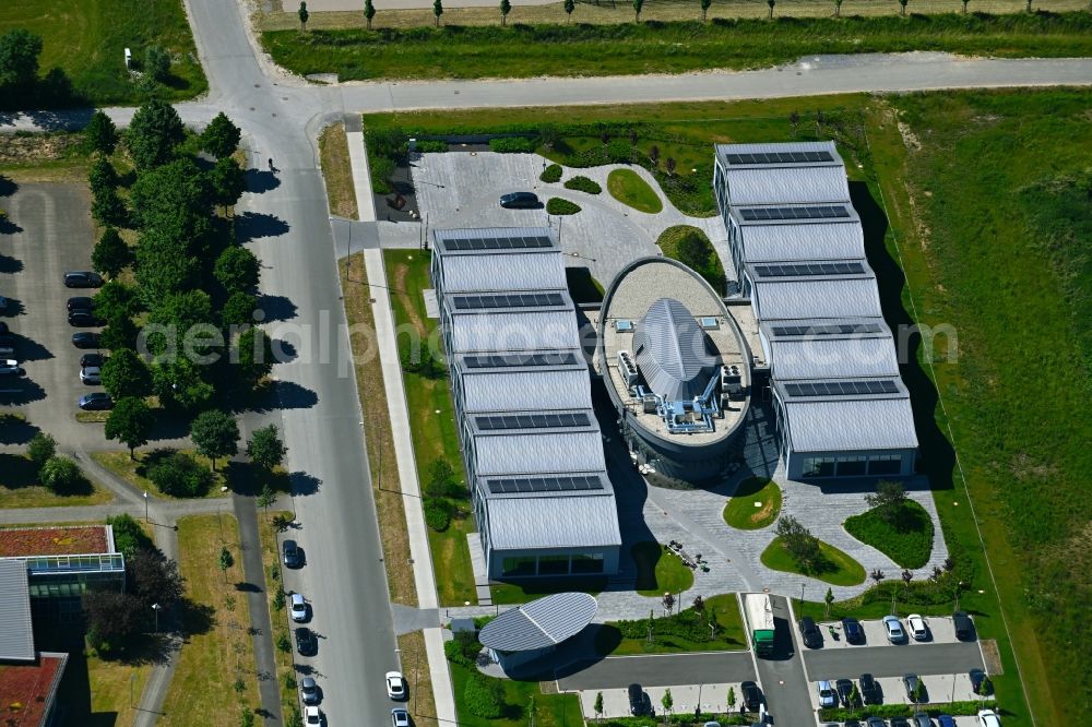 Aerial image Paderborn - Office building of LIRA service GmbH in Paderborn in the state North Rhine-Westphalia, Germany