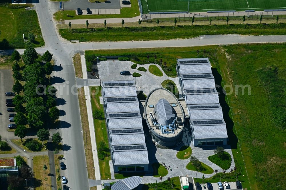 Aerial photograph Paderborn - Office building of LIRA service GmbH in Paderborn in the state North Rhine-Westphalia, Germany