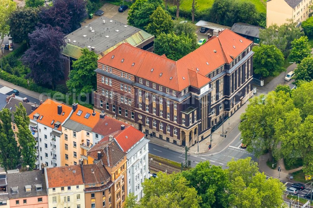 Dortmund from the bird's eye view: Office building of e-port-dortmund on Mallinckrodtstrasse in Dortmund in the state North Rhine-Westphalia, Germany