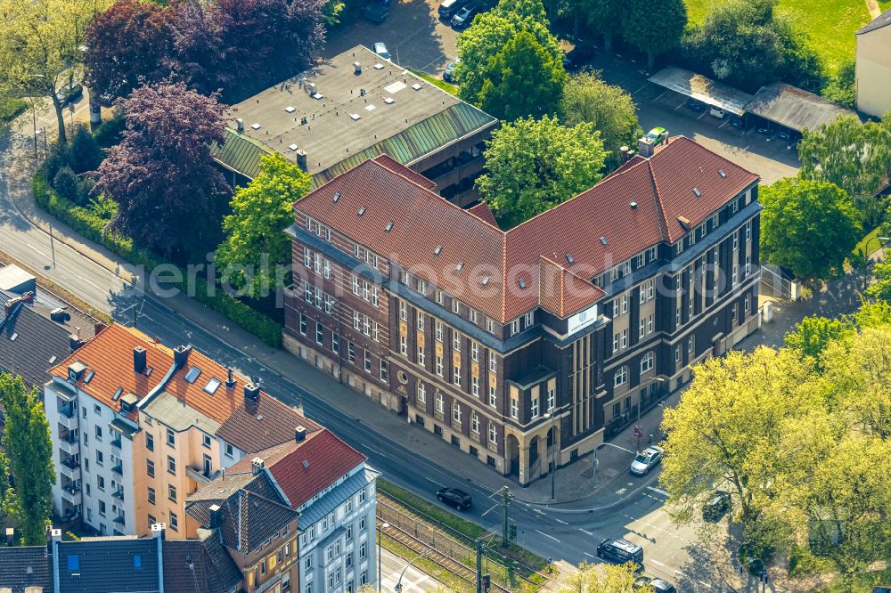 Dortmund from the bird's eye view: Office building of e-port-dortmund on Mallinckrodtstrasse in Dortmund in the state North Rhine-Westphalia, Germany