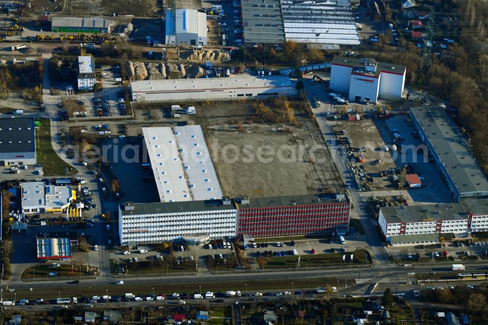 Aerial image Berlin - Office building Rhinstrasse in the district Marzahn in Berlin, Germany