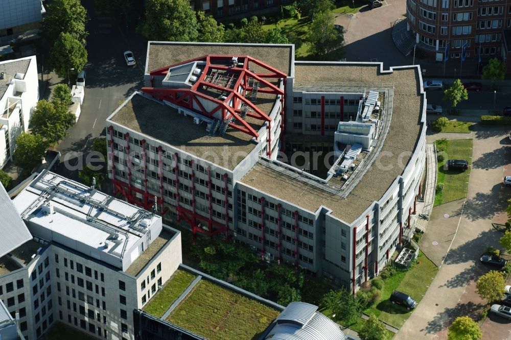 Aerial photograph Berlin - Office building of T-Systems International GmbH on Pascalstrasse in Berlin, Germany