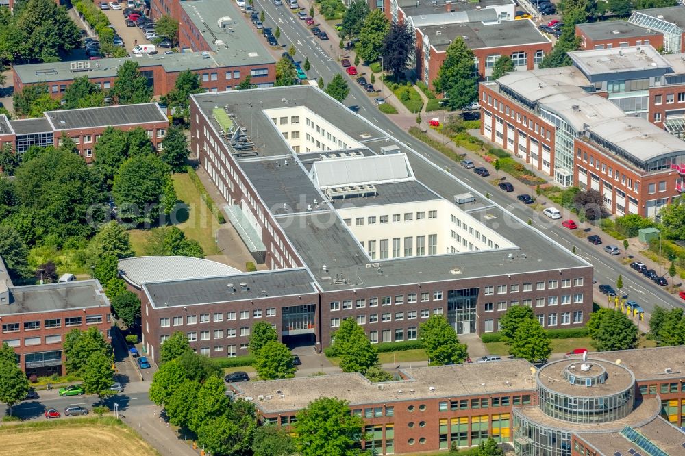 Aerial image Dortmund - Office building of TechnologiePark Dortmund in Dortmund in the state North Rhine-Westphalia, Germany