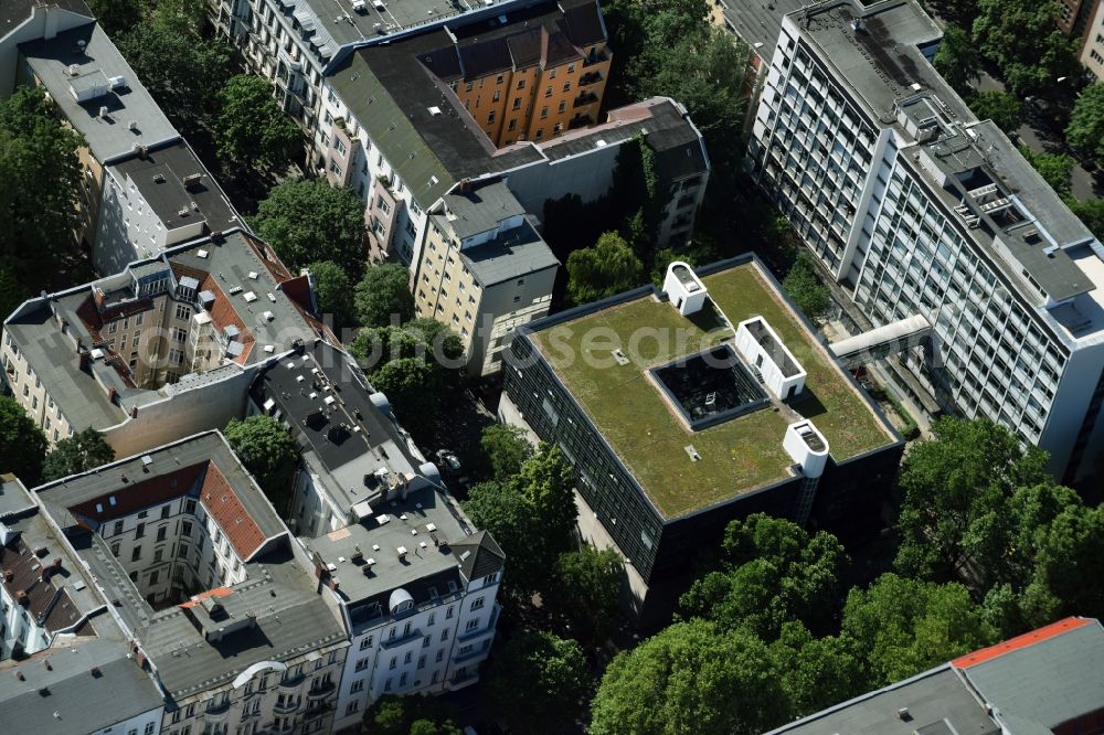 Aerial photograph Berlin - Office building Ted Baker Germany GmbH an der Rankestrasse in Berlin