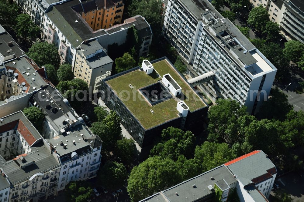 Aerial image Berlin - Office building Ted Baker Germany GmbH an der Rankestrasse in Berlin