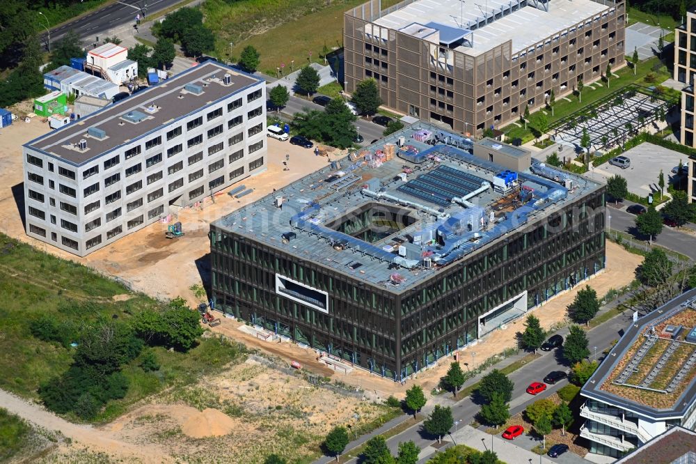 Potsdam from the bird's eye view: Office building THINK CAMPUS Potsdam in the district Nedlitz in Potsdam in the state Brandenburg, Germany