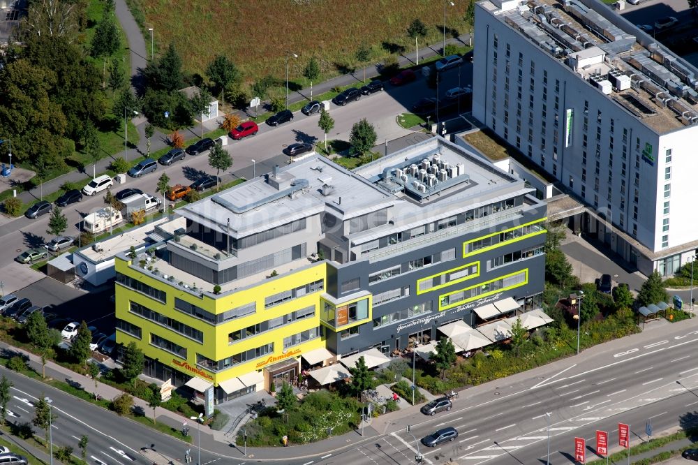 Schwabach from above - Office building Wendelsteiner Str. in Schwabach in the state Bavaria, Germany