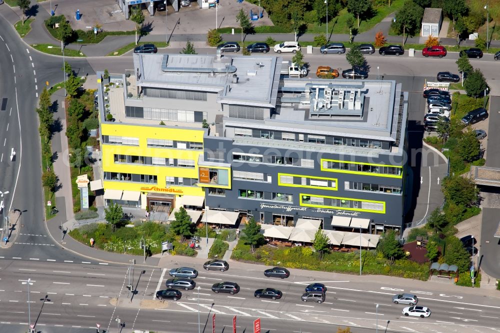 Schwabach from the bird's eye view: Office building Wendelsteiner Str. in Schwabach in the state Bavaria, Germany