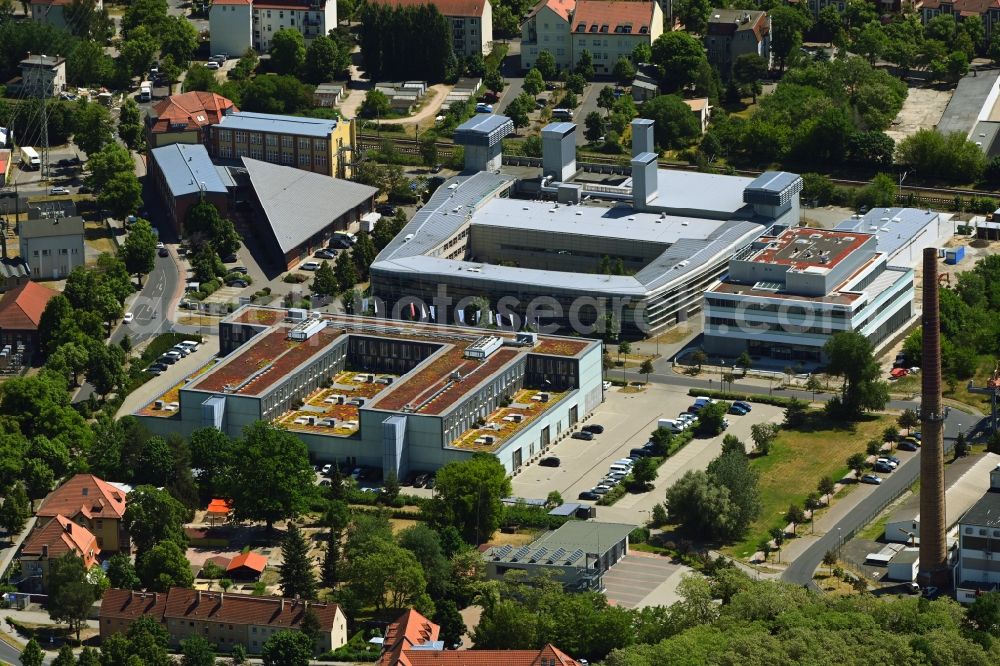 Wildau from the bird's eye view: Office building on Schmiedestrasse in Wildau in the state Brandenburg, Germany