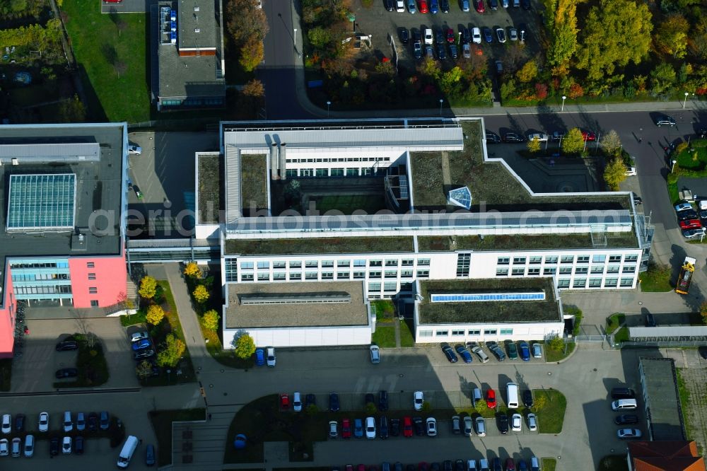 Aerial photograph Magdeburg - Office building ZENIT in Magdeburg in the state Saxony-Anhalt, Germany