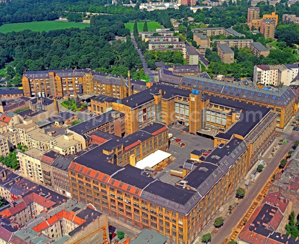 Aerial photograph Berlin - Office buildings of Carree Seestrasse in the district Wedding in Berlin, Germany