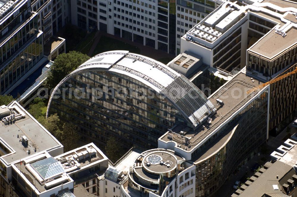 Aerial image Hamburg - Blick in die ABC-Strasse, die älteste Strasse Hamburgs im Stadtteil Neustadt. Das halbrund Bürogebäude ist der Sitz der Google Germany GmbH. Kontakt: ABC-Strasse 19, 20354 Hamburg, Tel: +49(0)40 808179 000, Fax: +49(0)40 4921919