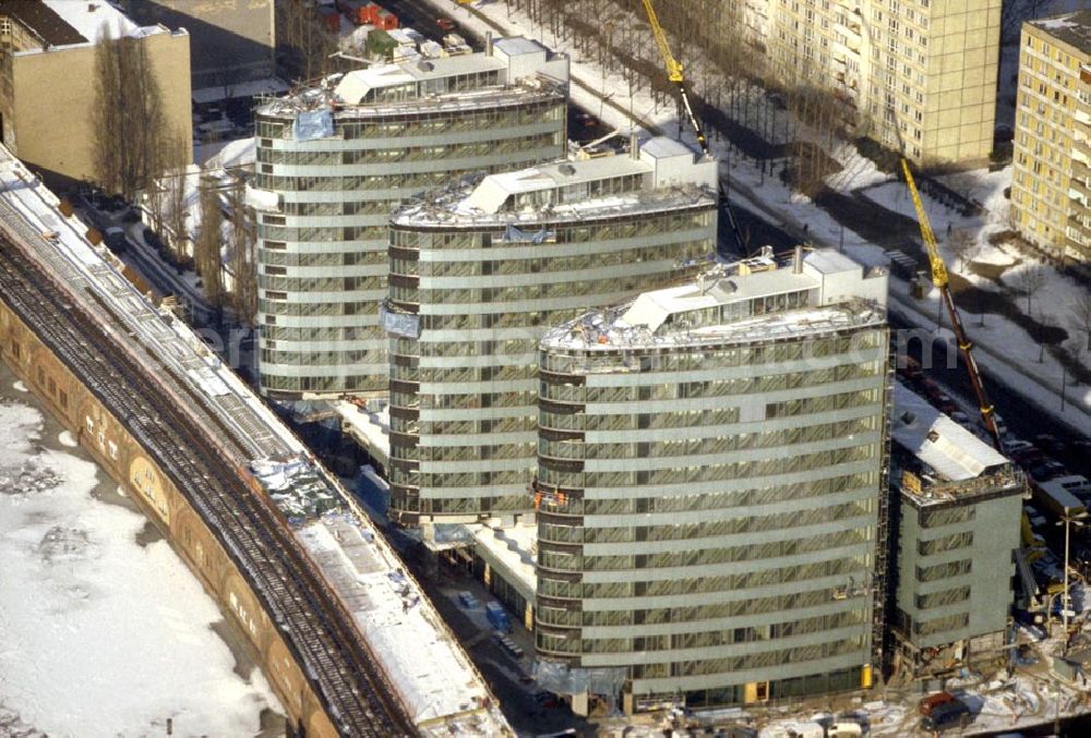 Berlin from above - Bürogebäude Jannowitzbrücke in Berlin - Mitte 1995