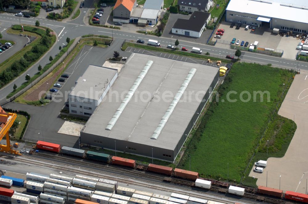 Aerial image Bönen - Bürogebäude mit Logistikhalle (5.125 m²) im Gewerbegebiet. Adresse: Weetfelder Str. 41, 59199 Bönen; Vermietung / Verwaltung: Unternehmensgruppe Markus Gerold, An der Vaerstbrücke 1, 59425 Unna, Tel. +49(0)2303 25036-26, Fax +49(0)2303 25036-27, E-Mail: info@markus-gerold.de