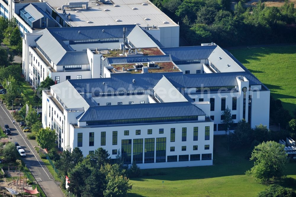 Aerial photograph Schwalbach - Office building at Kronberger Hang in Schwalbach in the Taunus region in the state Hessen