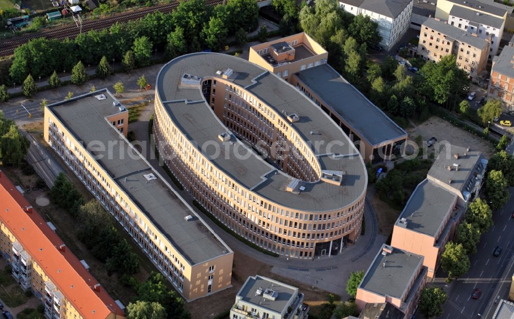 Aerial image Potsdam - View of the office park Sanssouci in Potsdam in the state Brandenburg