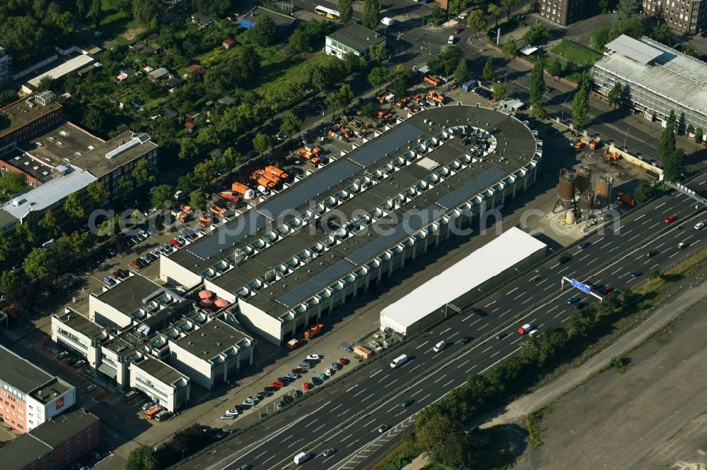 Aerial image Berlin - BSR-headquater in Berlin-Tempelhof