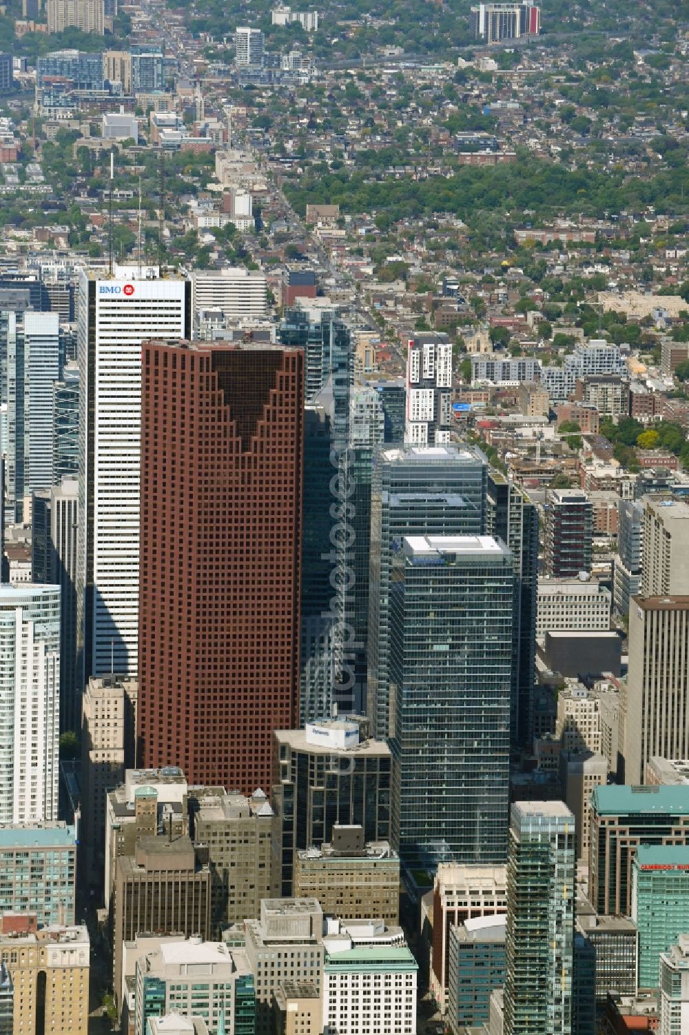 Aerial Photos Buero Unternehmensverwaltungs Hochhaus Gebaeude Scotiabank King Street Toronto Ontario Kanada 369956 