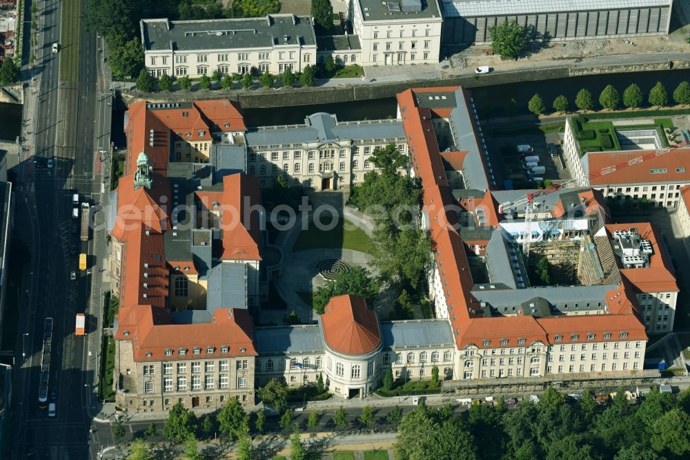 Berlin from above - The Federal Ministry of Economics and Technology at Invalidenstrasse in Berlin