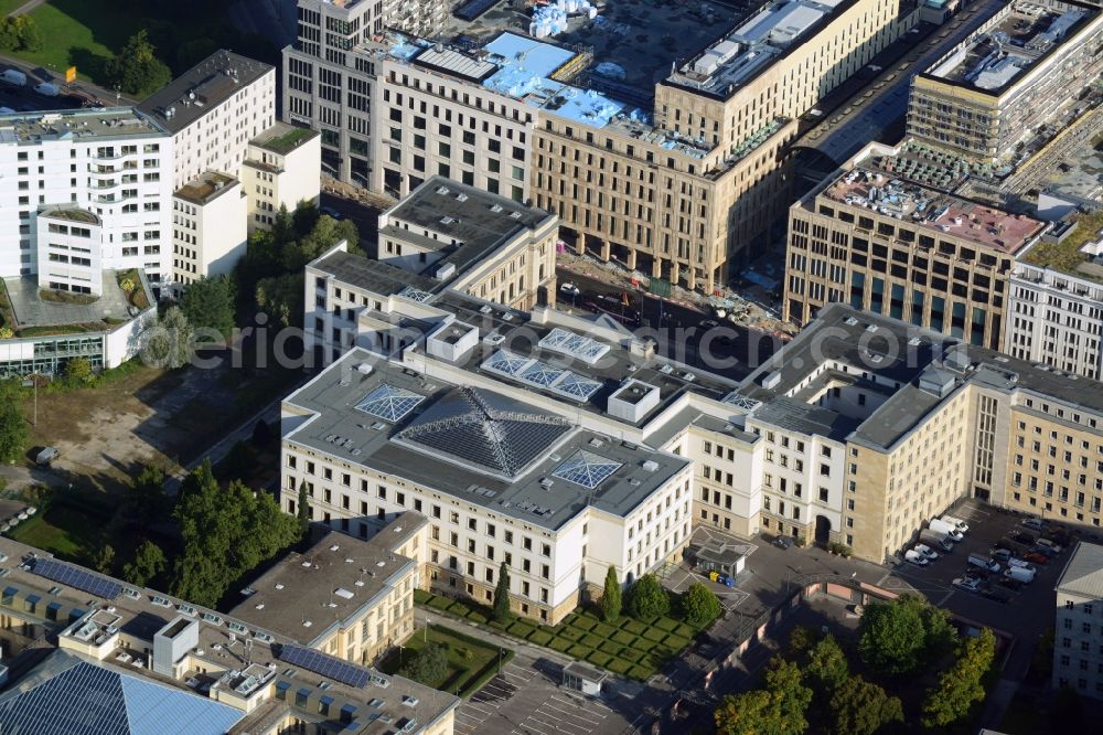 Berlin from the bird's eye view: View of the Federal Assembly in Berlin