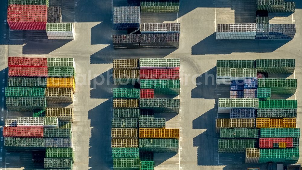 Aerial photograph Dortmund - Building and production halls on the premises of the brewery of DAB Dortmunof Actien-Brauerei GmbH on Steigerstrasse in Dortmund in the state North Rhine-Westphalia