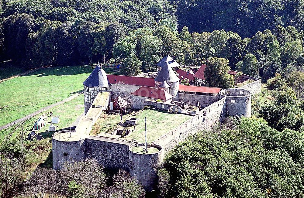 Aerial image Grebenau in Hessen am Wolfersberg - 