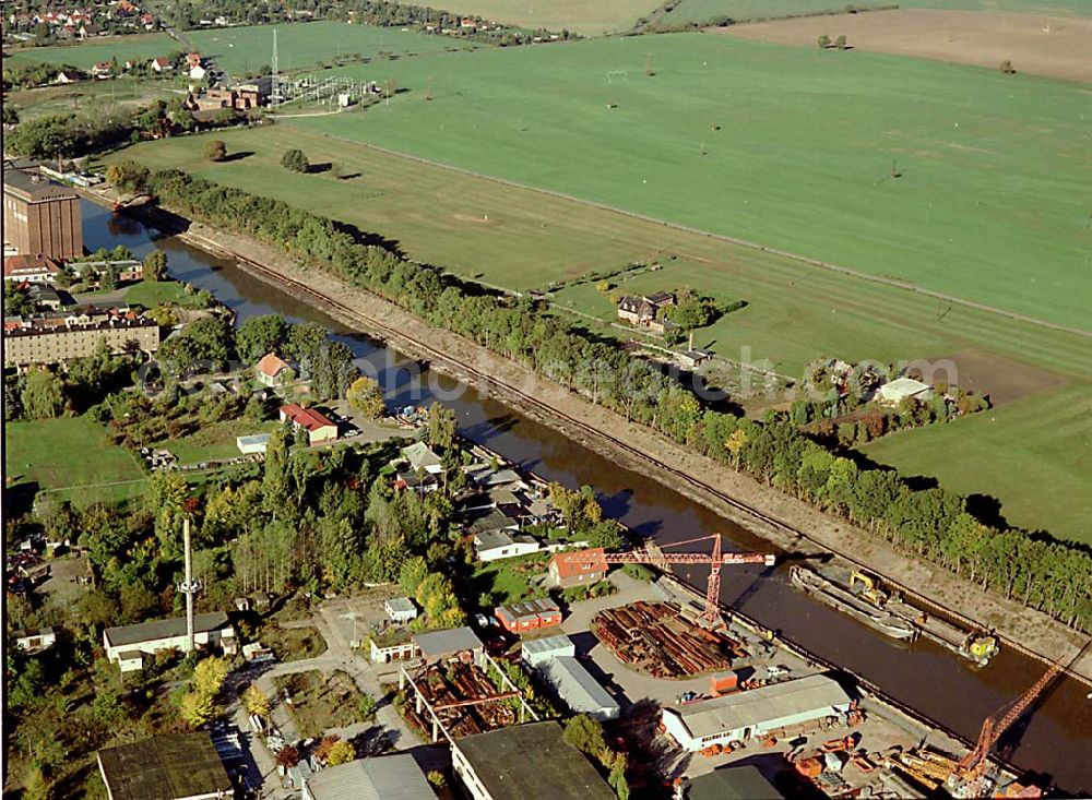 Aerial photograph Burg / Sachsen-Anhalt - 