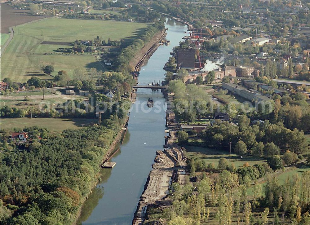 Burg / Sachsen-Anhalt from above - 