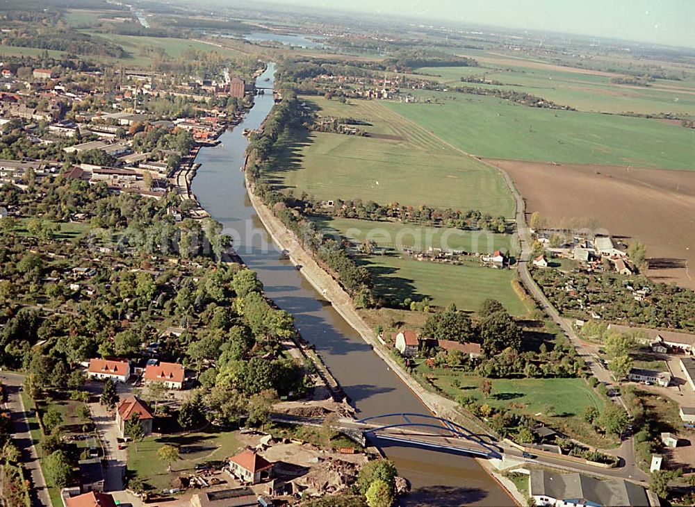 Burg / Sachsen-Anhalt from above - 