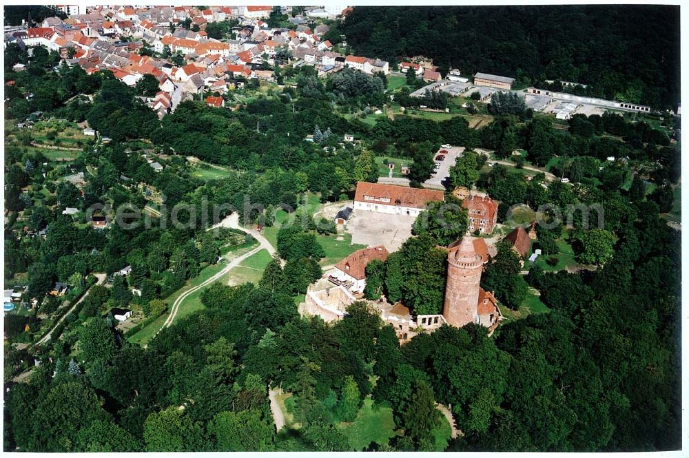 Aerial photograph Burg Stargard / MV - Burg Stargard / MV.