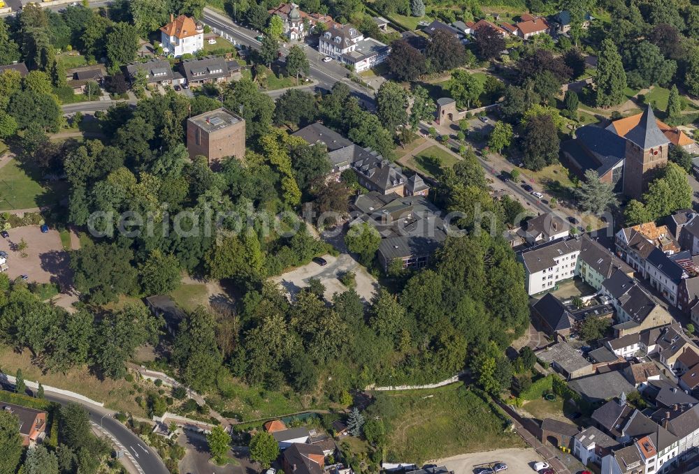 Aerial image Elsdorf - Burg Wassenberg in the city wassenberg in North Rhine-Westphalia