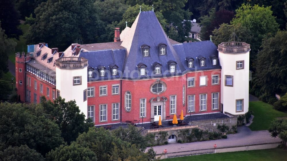 Aerial image Sankt Augustin - Castle of Birlinghoven in Sankt Augustin in the state North Rhine-Westphalia, Germany