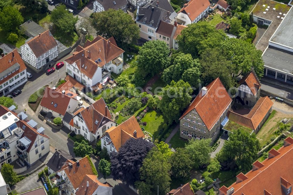 Aerial photograph Soest - Courtyard museum in Soest in North Rhine-Westphalia