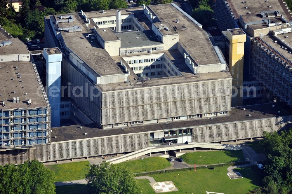 Berlin from above - View of campus Benjamin Franklin - CBF in Berlin