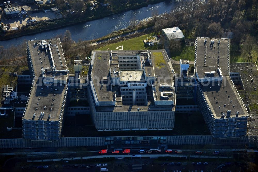 Aerial photograph Berlin - View of campus Benjamin Franklin - CBF in Berlin